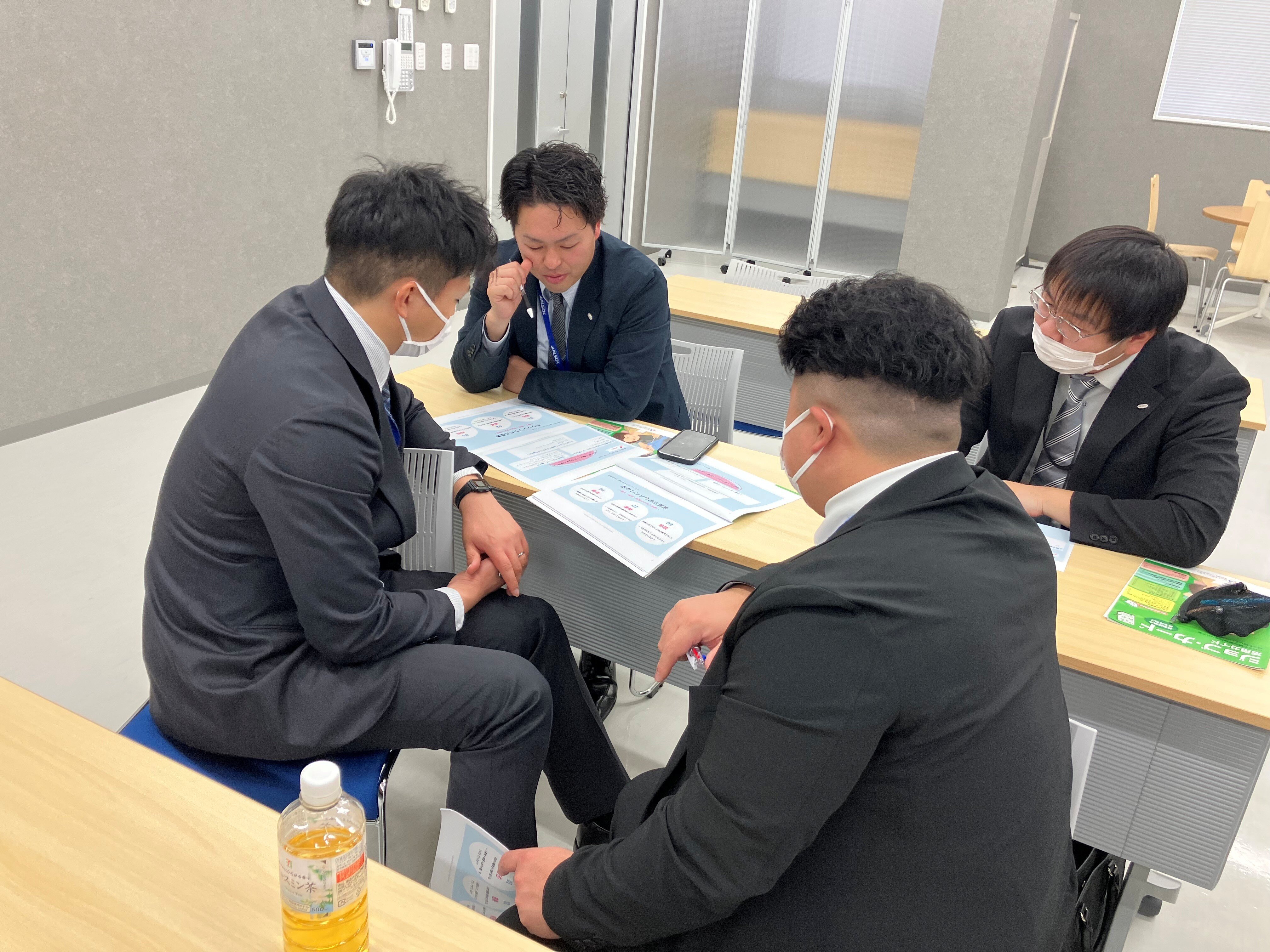 グループワークの写真